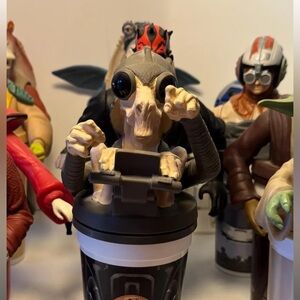 BUNDLE ONLY: 1999 Jar Jar Binks Star Wars Episode 1 Cup Topper